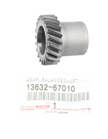 Gear, balance shaft drive, NO.1, for Toyota Land Cruiser J9 / 12 / 15 / Hilux - Original Toyota Land Cruiser