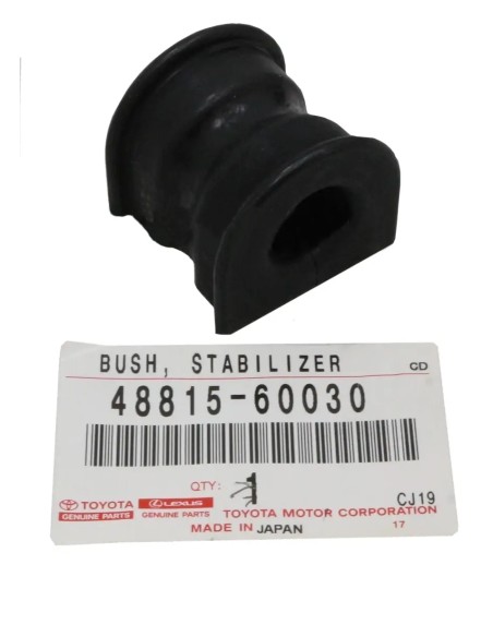 Cópia do Silentblock da barra estabilizadora traseira J8 (pós - 08/92 25mm) - Original Toyota Land Cruiser