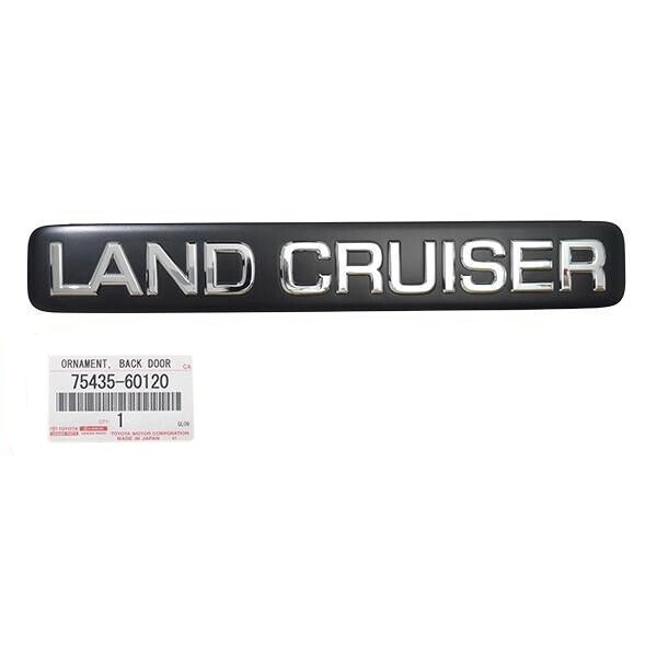 Rear gate emblem (spare wheel gate), for Toyota...