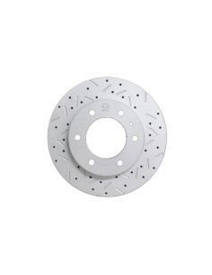 Front slotted and drilled Heavy Duty brake disc for Ford... 2