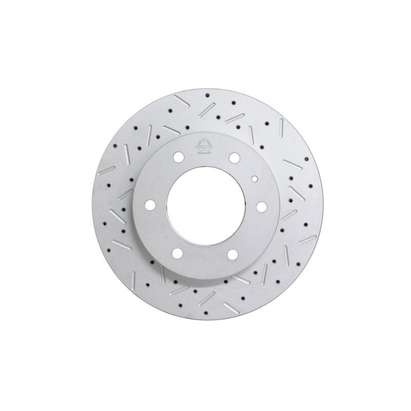 Disque de frein avant rainuré et perforé Heavy Duty pour Ford Ranger (2011-2022) et Mazda BT50 (2011-2020) - Terrain Tamer