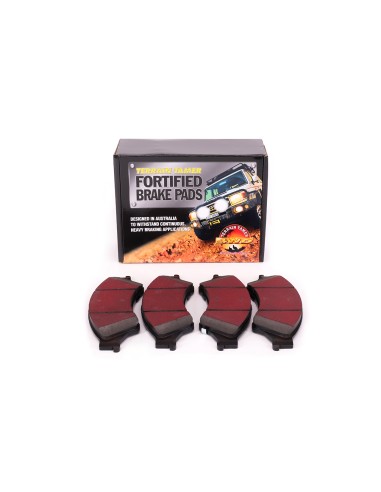 Pastilhas de freio dianteiras fortified...
