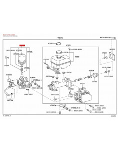 Brake booster + actuator motor for Toyota Land Cruiser... 2
