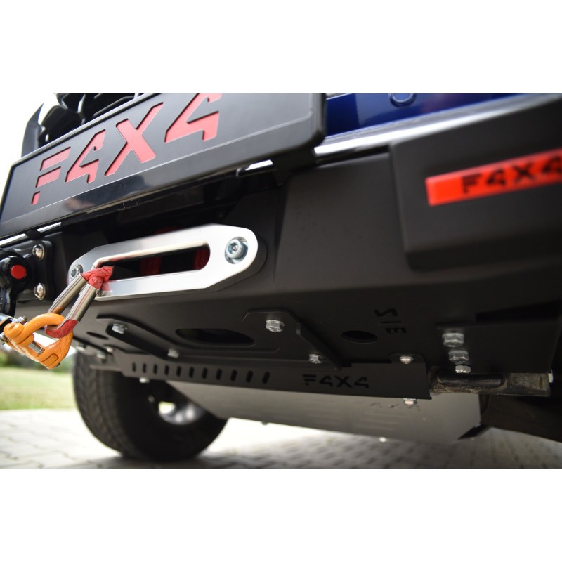 Vorderer verstärkter SLIM-Stoßfänger aus Stahl für den Isuzu D-Max (2020 - ) - Fabryka 4x4