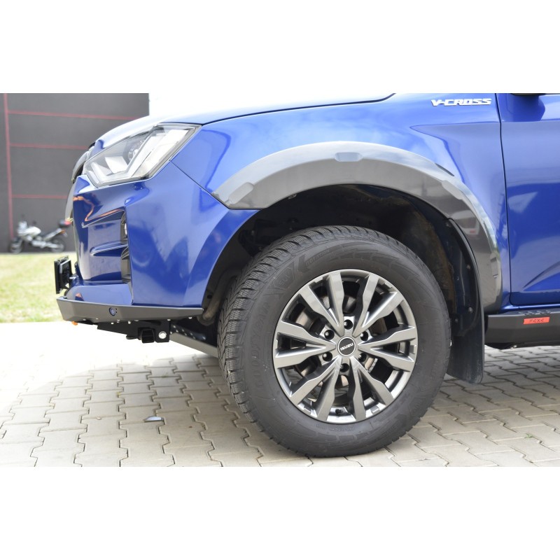 Para-choque dianteiro de aço reforçado SLIM para Isuzu D-Max (2020 - ) - Fabryka 4x4
