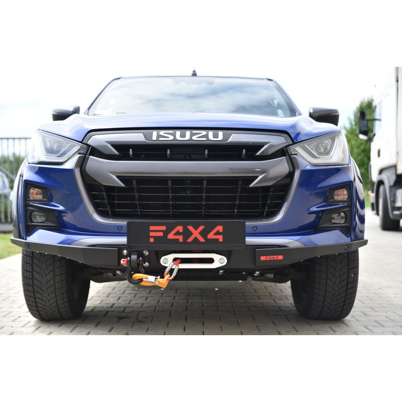 Paraurti anteriore in acciaio rinforzato SLIM per Isuzu D-Max (2020 - ) - Fabryka 4x4