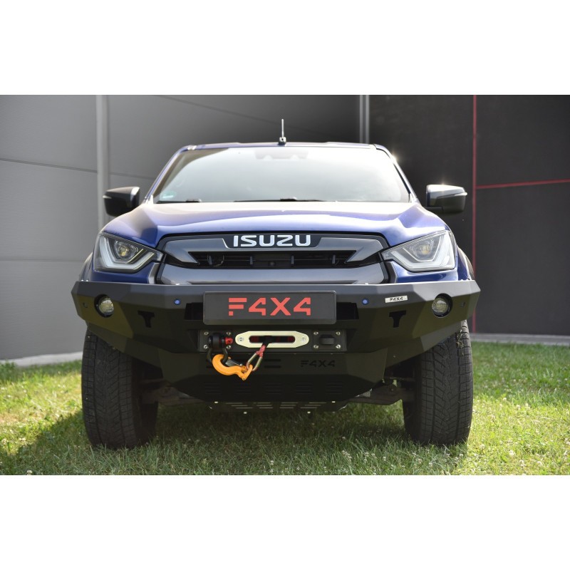 Para-choques dianteiro de aço reforçado para Isuzu D-Max (2020 - ) - Fabryka 4x4