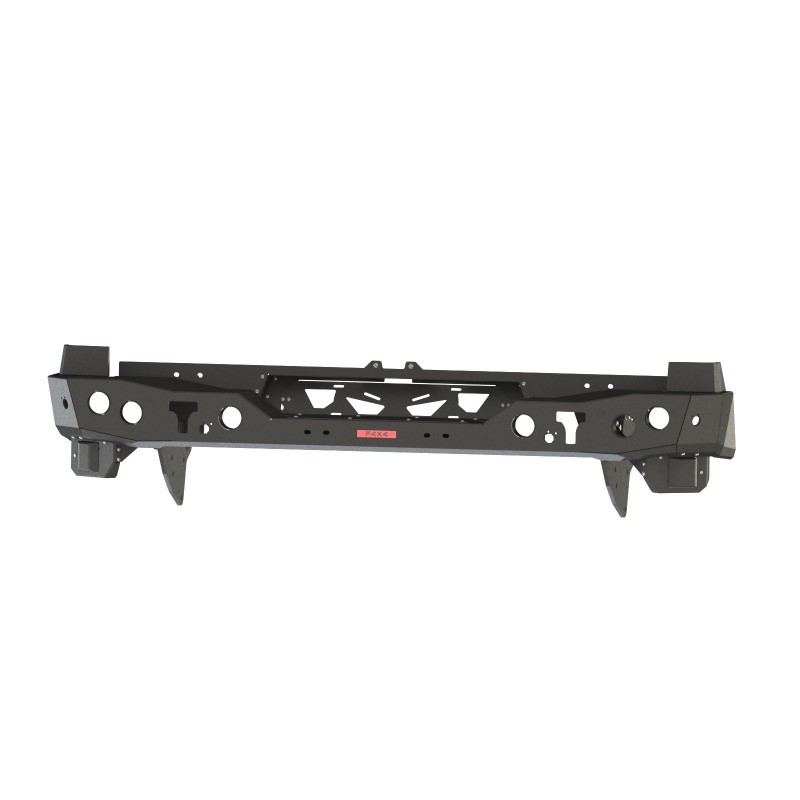 Paraurti posteriore in acciaio rinforzato per gancio traino originale Isuzu D-Max (2020 - ) - Fabryka 4x4