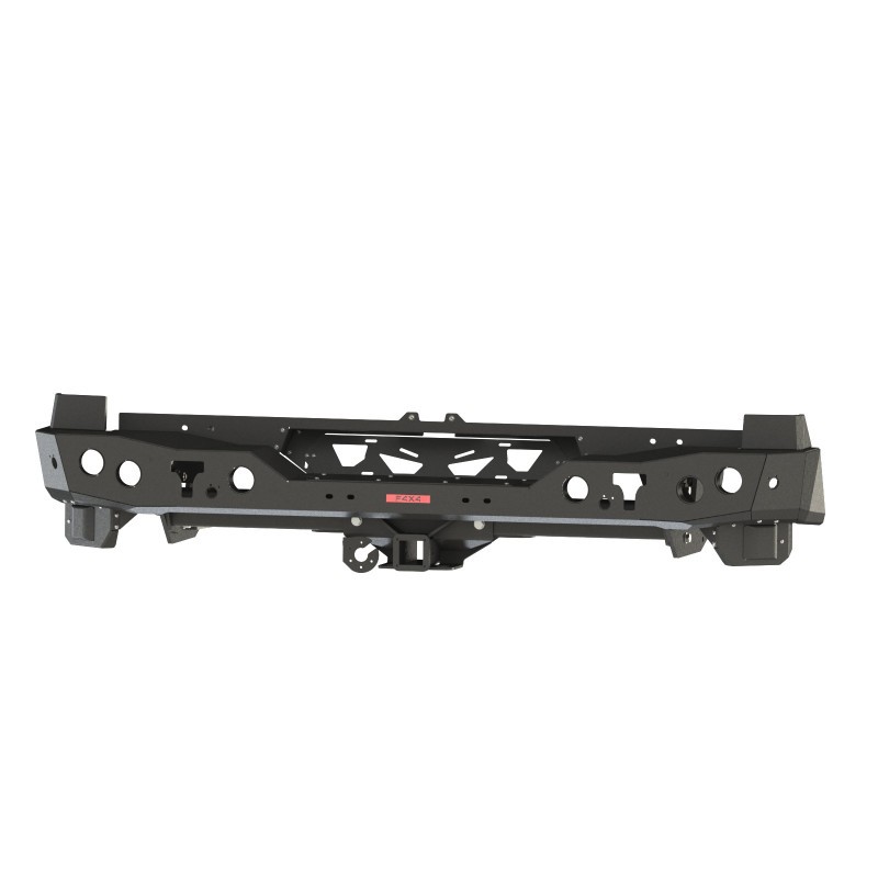 Parachoques trasero de acero reforzado con barra de remolque para enganche remolque original Isuzu D-Max (2020 - ) - Fabryka 4x4