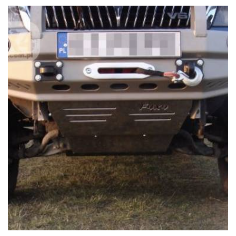 6mm vorderer Schutz für den Montero Sport (1996 - 2000) - Fabryka 4x4
