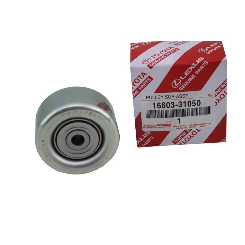 Service belt pulley for Toyota Land Cruiser J15 / FJ Cruiser (N - 1) - Original Toyota Land Cruiser
