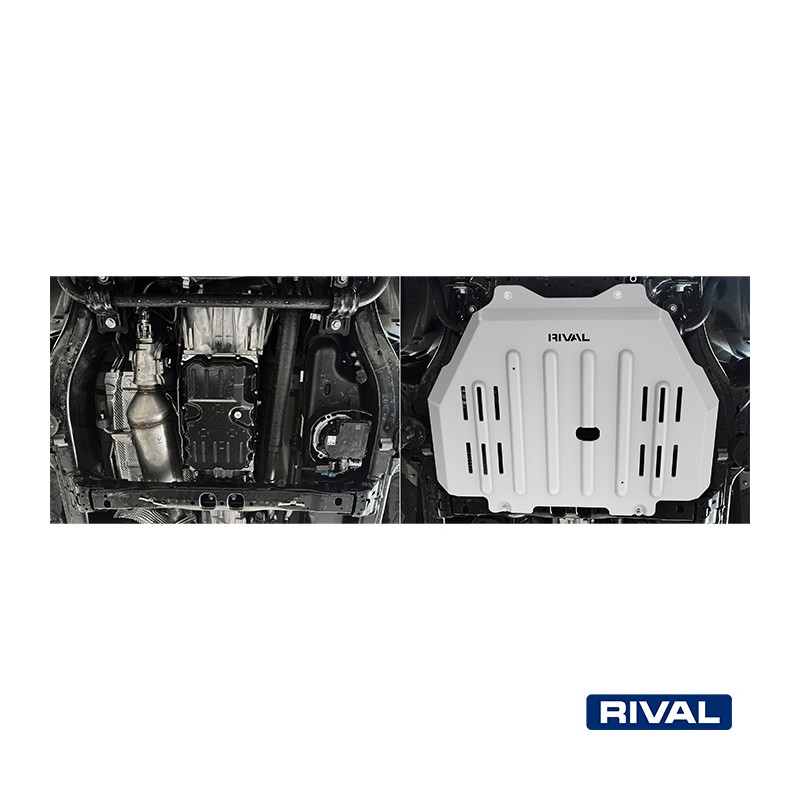 Protección Caja de cambios de 6 mm para Toyota Land Cruiser J250 (2024 - ) - Rival