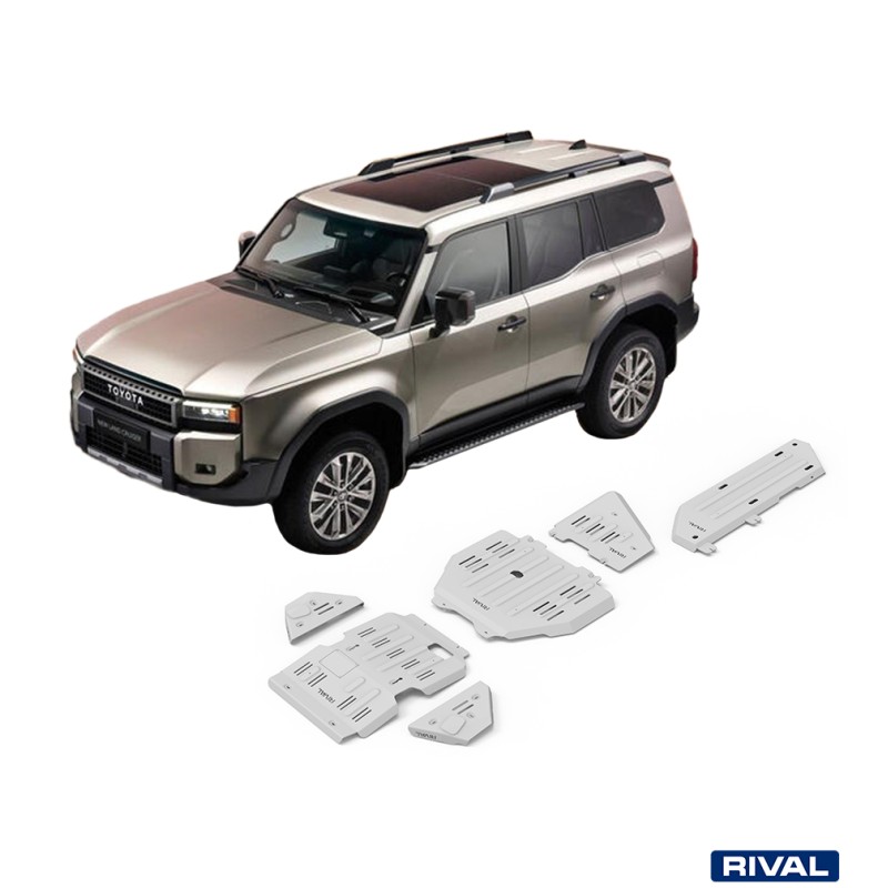 Cópia de Proteção de Motor/Cárter 6 mm para Toyota Land Cruiser J250 (2024 - ) - Rival