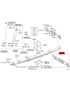 Kit de ressorts arrière jumelés pour Toyota Hilux Revo... 2