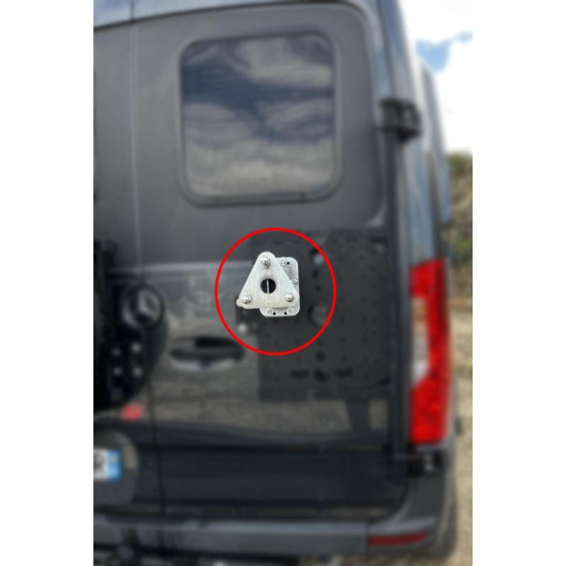 Support installation of spare wheel on right wheel carrier Mercedes Sprinter (2006 - ) - N4 - Offroad