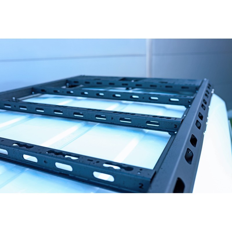 Cópia do rack de teto de alumínio reforçado para Toyota Land Cruiser J15 (2013 - 17) - Fabryka 4x4