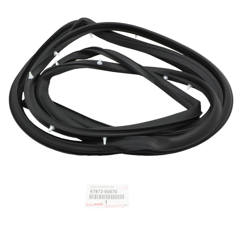 copie de la garniture extérieure de la porte arrière droite pour la Toyota Land Cruiser J10 - Original Toyota Land Cruiser