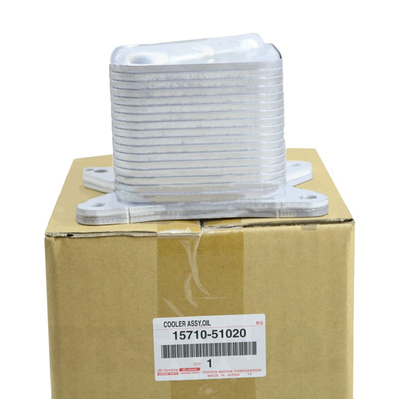 Radiador intercambiador de aceite para Toyota Land Cruiser J20 - Original Toyota Land Cruiser
