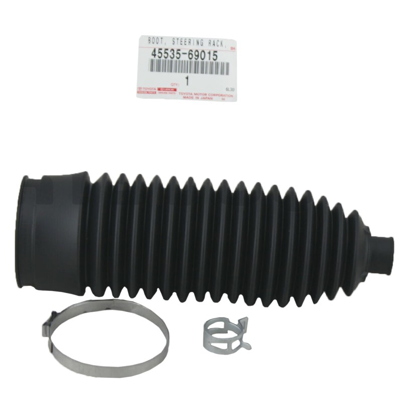 copie de la protection de soufflet de crémaillère de direction gauche (N-1) pour Toyota J15/FJ (après 2010) - Original Toyota La