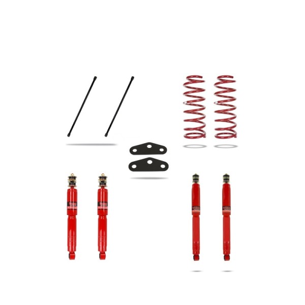 KIT SUSPENSION +55mm FOAM CELL J10 PEDDERS