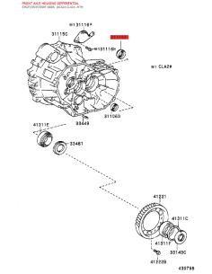 Copia della retin caja transfer per Toyota Rav4 -... 2