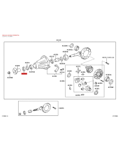 copy of Front differential Toyota Land Cruiser J15 /... 2