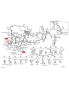 copy of Front right brake caliper hose for Toyota Land... 2