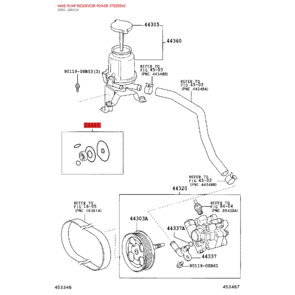 Bomba de dirección asistida NUEVA Para Toyota...