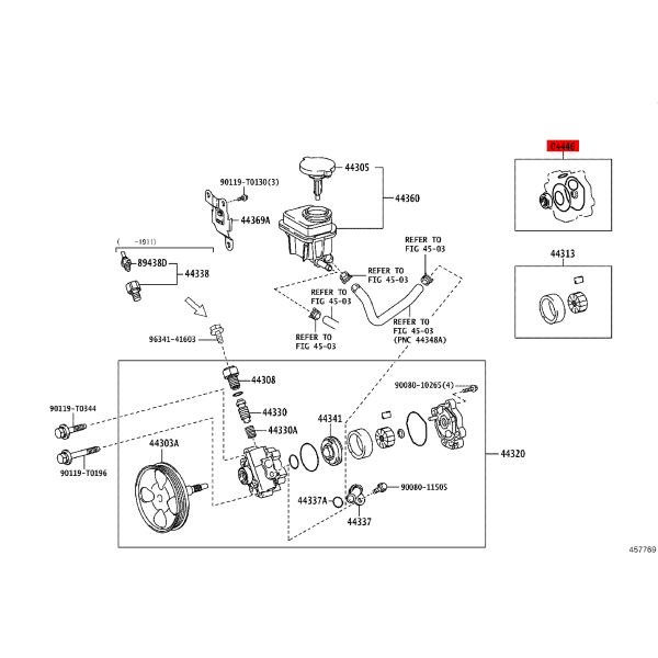 copy of Power Steering Pump Repair Kit for...
