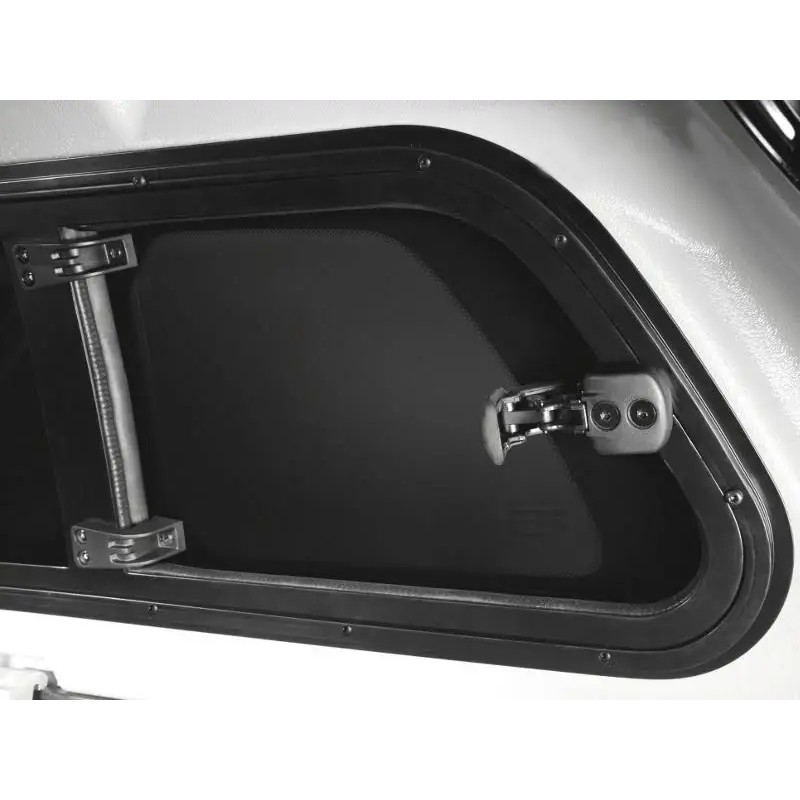 Hardtop reforçado Aeroklas Stylish com janelas Pop Up para Isuzu D-Max cabine dupla (2020 - 2024) (cor primer)