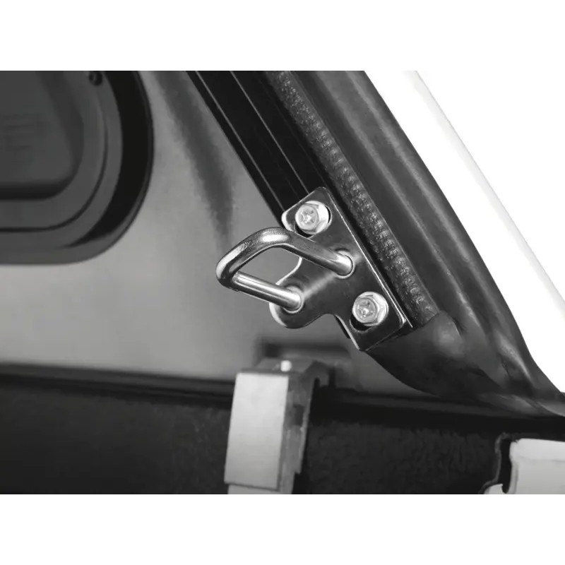 Hardtop reforçado Aeroklas Stylish com janelas Pop Up para Isuzu D-Max cabine dupla (2020 - 2024) (cor primer)