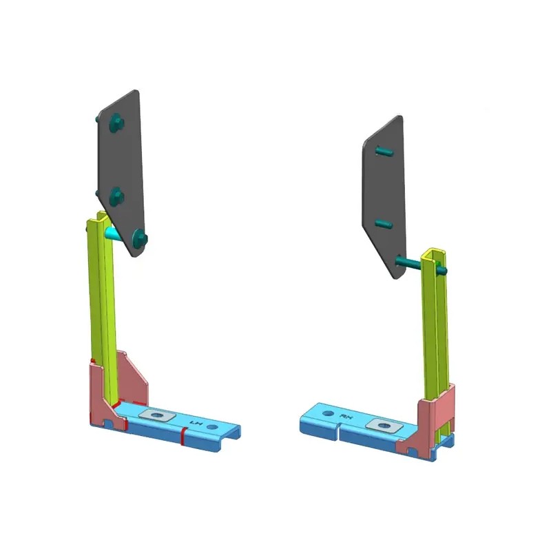 Rear box reinforcement support for Ford Ranger PX4/ P703 (double cab) (2023 - 12/2024)