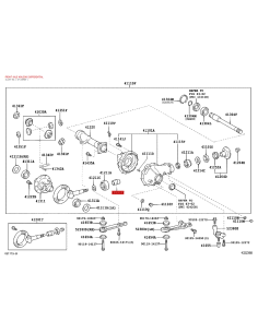 copy of Rear differential spacer for Toyota Land Cruiser... 2