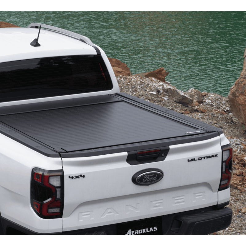 Electric Roll-Up Cover by Aeroklas for Ford Ranger PX4/P703 and Raptor (Double Cab) (2023 - )