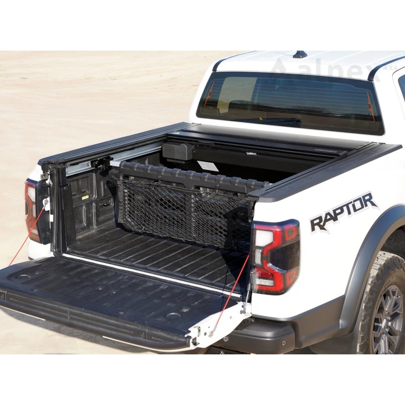 Cópia do Separador de Carga Aeroklas para trilhos originais Ford Ranger PX4/ P703 e Raptor (Cabine Dupla) (2023 - )