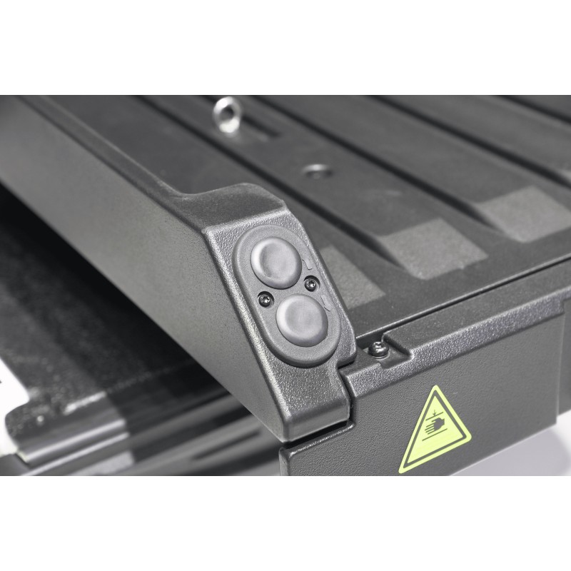 Cópia do Separador de Carga com Trilhos Aeroklas para Ford Ranger PX4/ P703 e Raptor (Cabine Dupla) (2023 - )
