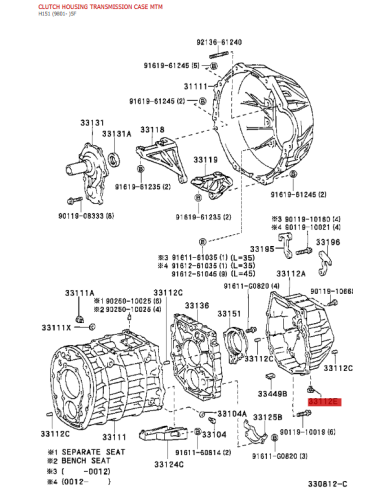 Tapón caja de cambios - Original Toyota Land...