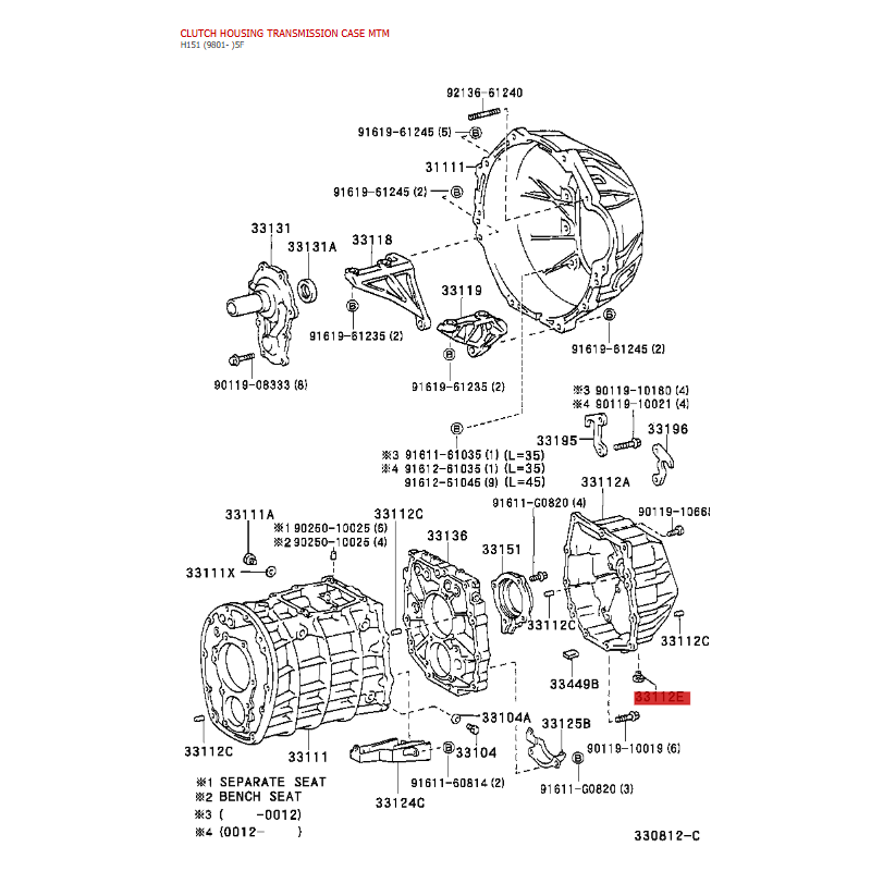 Tapón caja de cambios - Original Toyota Land Cruiser