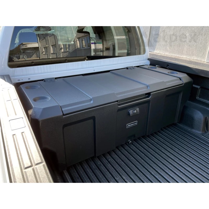 Cofano / Cassetta degli Attrezzi Mega per cassone di Ford Ranger e Volkswagen Amarok (2023 - ) - Aeroklas