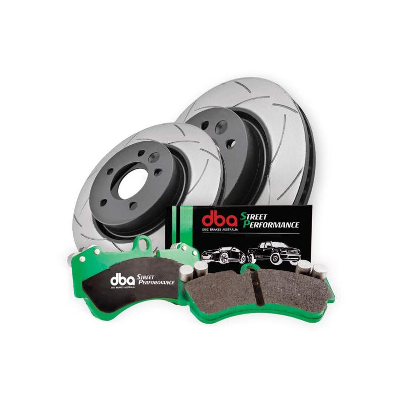 Kit completo de freios traseiros (2 discos 335mm e 4 pastilhas) Street Performance para Toyota Land Cruiser J250 (2024 - ) - DBA