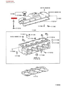 copy of Cylinder head bolt for Toyota Land Cruiser J9 /... 2