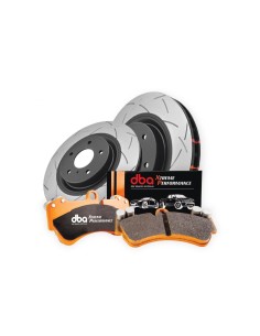 Conjunto completo de freios dianteiros (2 discos de 341mm...
