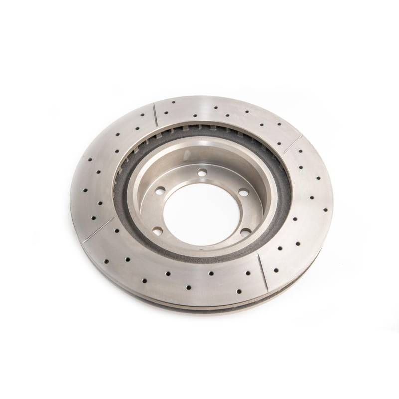Front Street series X-GOLD brake disc 319mm for Toyota FJ Cruiser (2007 - 2016) Hilux Revo (2015 - ) - DBA