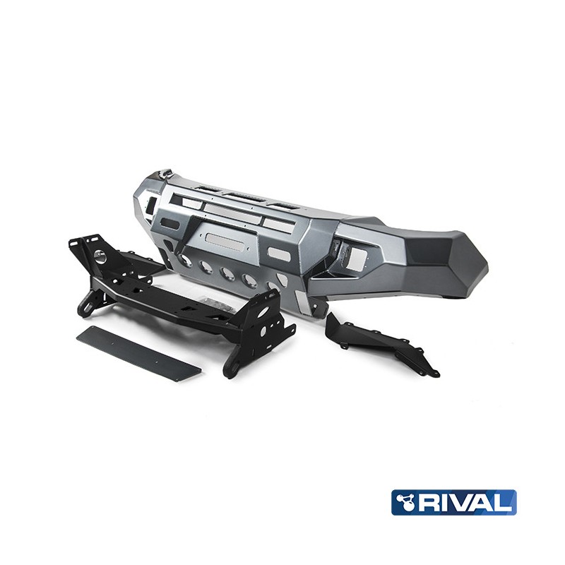 Parachoques de aluminio Delantero para Mitsubishi L200 / Triton 2015 - 2019 - Rival