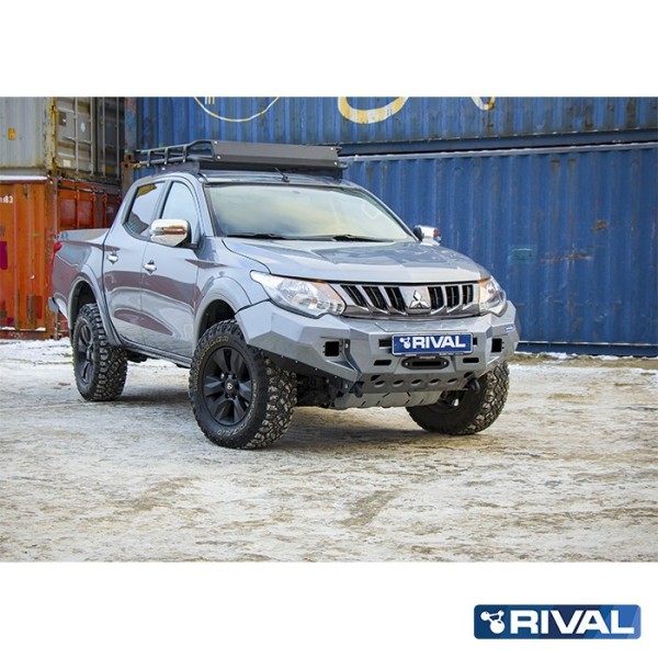 Pare-chocs avant en aluminium pour Mitsubishi...