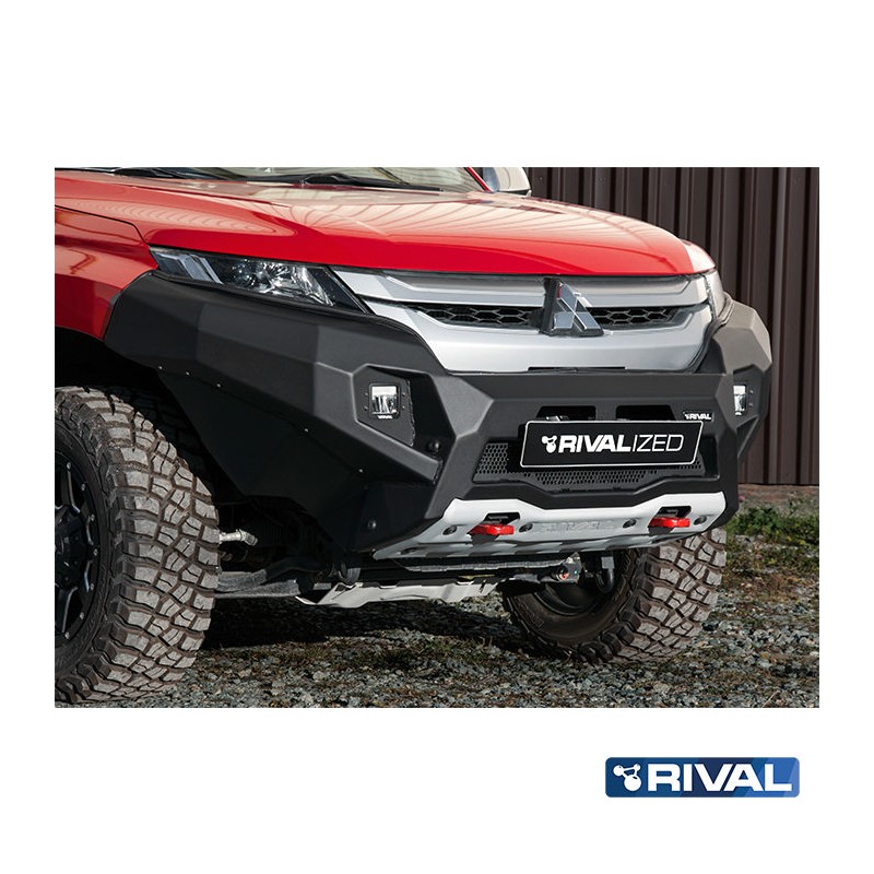 Frontstoßstange aus Aluminium für Mitsubishi L200 / Triton 2019 - 2023 - Rival