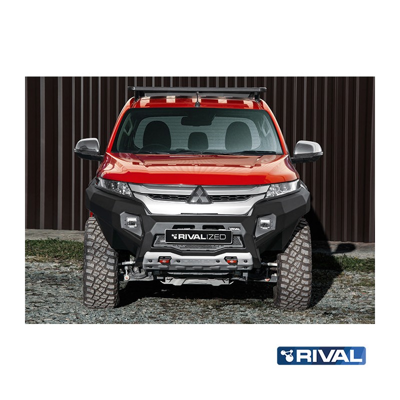 Delantero aluminum bumper for Mitsubishi L200 / Triton 2019-2023 - Rival
