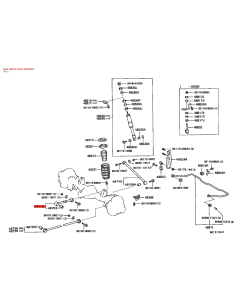 Tirante trasero superior Para Toyota Land Cruiser j8  -... 2