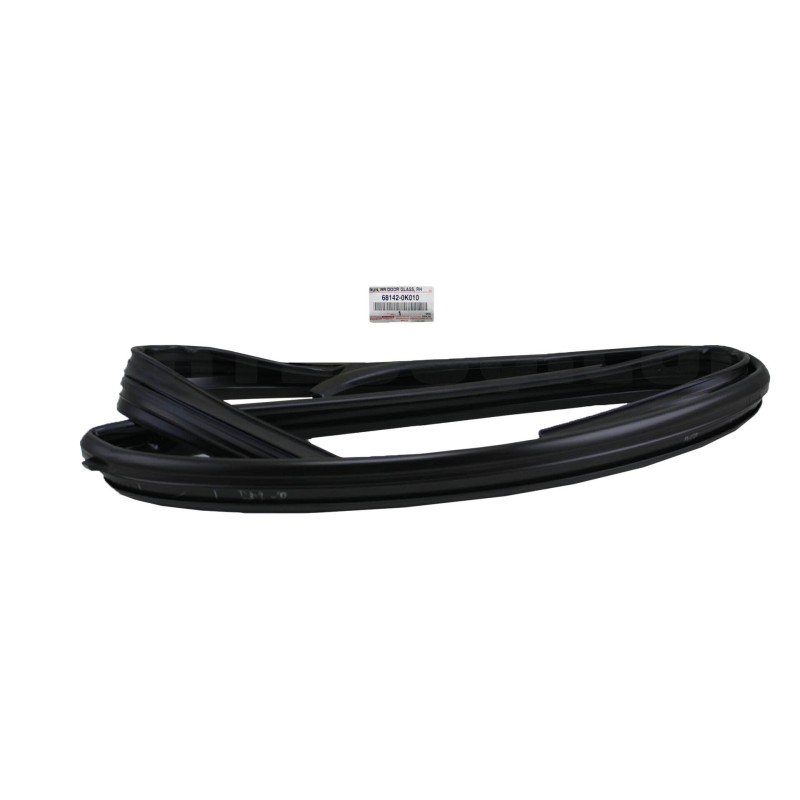 Borracha deslizante vidro porta traseira direita Para Toyota Hilux Vigo - Original Toyota Land Cruiser