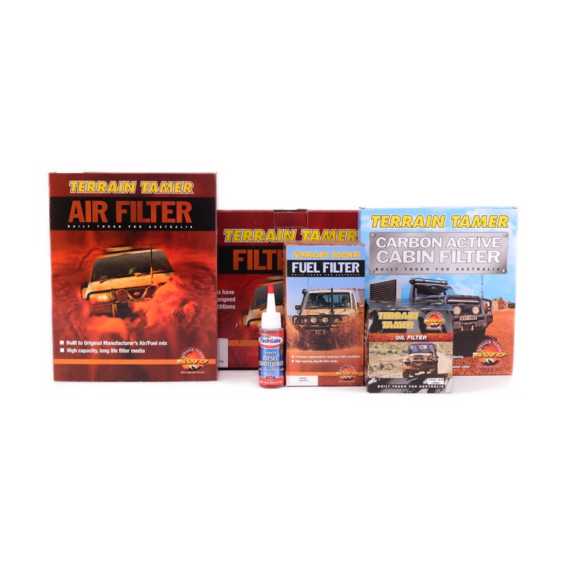 Complete Filter Kit Nissan Navara D23 NP300 2.5L (YS25DT) (2015 - ) - TERRAIN TAMER